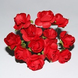 Рожеві червоні, 15 мм, 12 штук