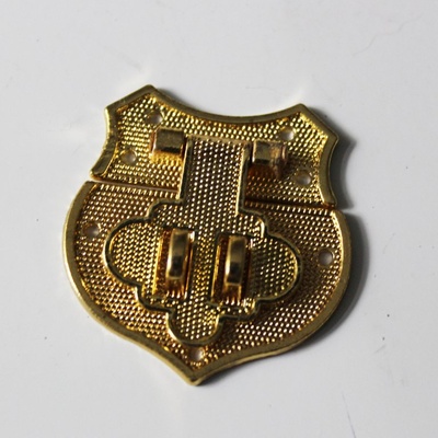 Замок под золото, 40х43мм, 2 детали