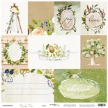 Аркуш односторонній Scrapmir - Карточки (ENG) - Family Tree, 30x30cм