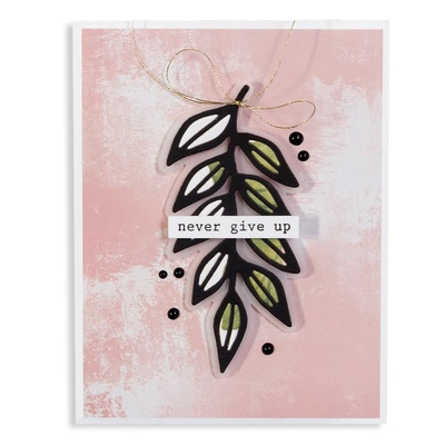 Нож для вырубки от Spellbinders - Leaves So Very Gorgeous