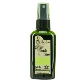 Спрей для штампінгу від TatteRed Angels - Plain Jane Simply Sheer - Tangy Tangy Lime, колір салатовий