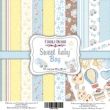 Набор бумаги 20 Х 20 Sweet baby boy, ТМ Фабрика Декору