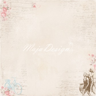 Двосторонній аркуш паперу Maja Design - Crush - Off to meet 30x30 см