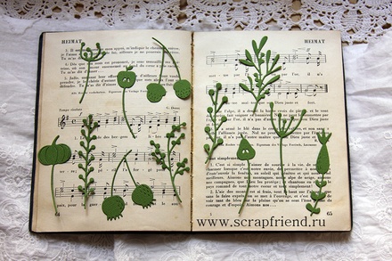 Набір ножів для вирубки від Scrapfriend - Ліна - Друга версія, 12 штук