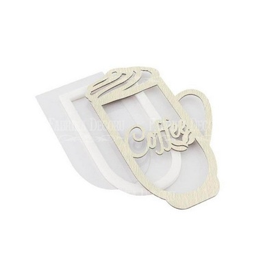 Заготовка для шейкера Лате 8x13,5см, колір молочний, ТМ Фабрика Декору