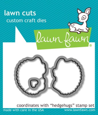 Ножи от Lawn Fawn - Lawn Cuts Custom Craft Die - Hedgehugs - Ежики