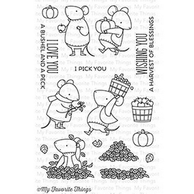 Акриловый штамп My Favorite Things - BB Harvest Mouse