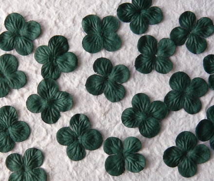 Гортензия, цвет зеленый, 25 мм, 10 шт.