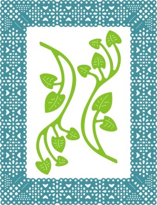 Ніж для вирубки Victoria Garden Doily Frame від Cheery Lynn Designs