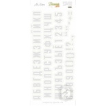 Набор наклеек Lesia Zgharda NN003k Алфавит