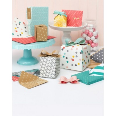 Дошка 1-2-3 Punch Board, We R Memory Keepers, 662530, колір білий (конверти, коробочки, бантики)