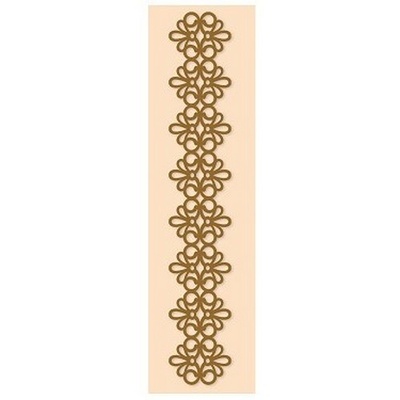Папка для тиснения LeCreaDesign - Border embossing folder lace strip 
