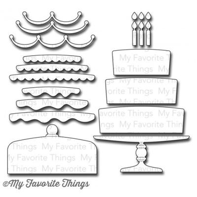 Ніж для вирубки My Favorite Things - Die-namics LLD Bring on the Cake