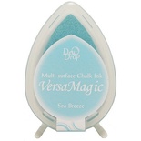 Чернила для штампинга Tsukineko - VersaMagic Dew Drops Sea Breeze
