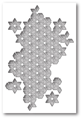 Ножі від Memory Box - Adler Star Collage craft die