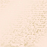 Аркуш одностороннього паперу з фольгуванням Golden Text Beige 30,5x30,5см, ТМ Фабрика Декору