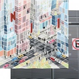 Бумага для скрапбукинга от Артелье - Выше неба, 30,5х30,5 см