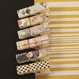 ЦІНУ ЗНИЖЕНО! Набір деревʼяних прищепок Prima - Canvas Wood Clips Rondelle