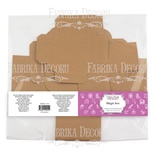 Коробка - cюрприз Magic box, колір крафт, ТМ Фабрика Декору