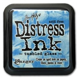 Штемпельна подушка Ranger Distress Ink Pad - Ranger - Distress Ink - Tumbled Glass
