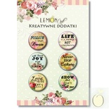 ЦІНУ ЗНИЖЕНО! Фішки LemonCraft - Subtitles 1, на клейовій основі