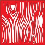 Трафарет - Дерево 1, 18*18см