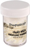 Пудра-эмаль для эмбоссинга  от Stampendous  - Chunky White, белая, 26 грамм