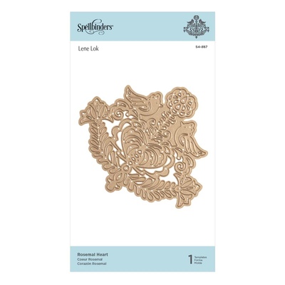 Ніж для вирубки від Spellbinders - Rosemal Heart