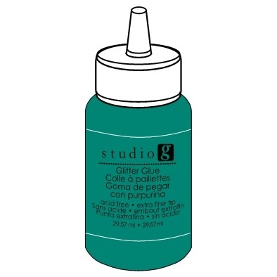 Клейовий Глітер Studio G, колір Морська хвиля