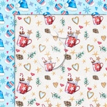 Аркуш двостороннього паперу для скрапбукінгу від LemonCraft - Joy the world world 02