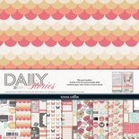 Набор скрапбумаги и декора Teresa Collins - Daily Stories - Collection Pack, 9+2 листа