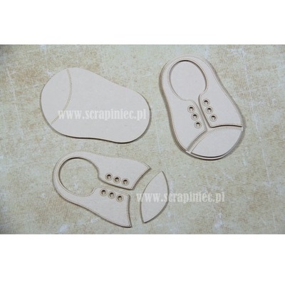 Чипборд Scrapiniec - Обувь кеды детские