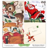 Лист бумаги для скрапбукинга от Pretty Little Studio - Merry Christmas Pattern Paper