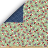 Аркуш двостороннього паперу для скрапбукінгу від Scrapmir - Подарунки - Hello Christmas, 30x30 см
