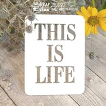 Чипборд ScrapBox - Карточка Project Life PL-023