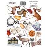 Набір наліпок (стікерів) 22 шт. Winter wonders 139, ТМ Фабрика Декору