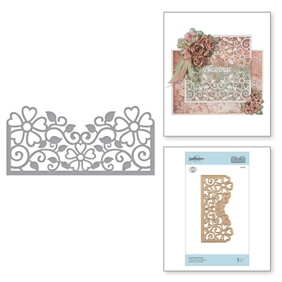 Нож для вырубки от Spellbinders - Top Floral Panel
