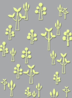 Ніж для вирубки з Couture Creations - Tall Trees - All Dressed Up Collection