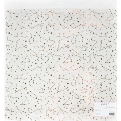 Прозрачный ацетатный лист с золотым фольгированием от Polkadot "Созвездия"