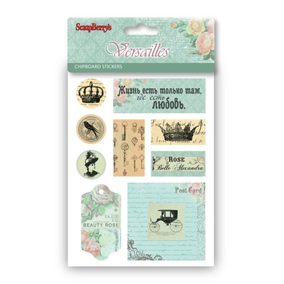 Набір чіпборду на клейовій основі від ScrapBerryʼs - Версаль.