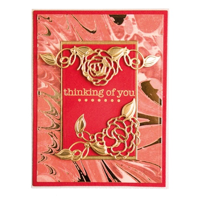 Ножи от Spellbinders – Camellia Accents