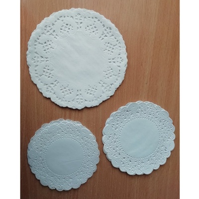 Ажурні серветки Фабрика Декору, FD-SA-11А-14А, 10 см, 11 см, 14 см, 15шт.ук (дизайн може відрізнятися)