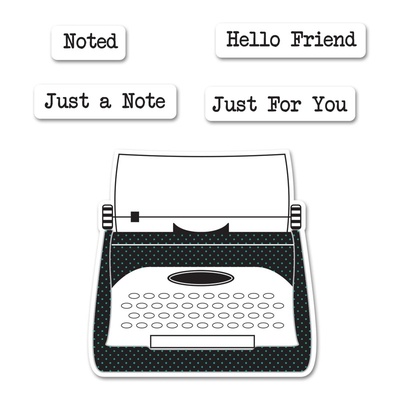 Ножі + штампи Sizzix 4PK - Noted, 659521