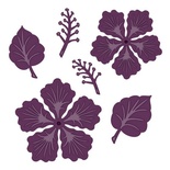 Лезвие Sue Wilson - Finishing Touches Collection - Tropical Hibiscus   