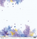 Аркуш одностороннього скрап-паперу — Туманність «Зоряний шлях», розмір 30,5x30,5см, щільність 190 г\м2