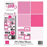 Міні-набір паперу від Echo Park - Pretty in Pink, Mini 6+1 аркушів, 30x30 см, Echo0