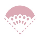 Дірокол кутовий 2.5см Chiffon, TM dpCraft (Dalprint)