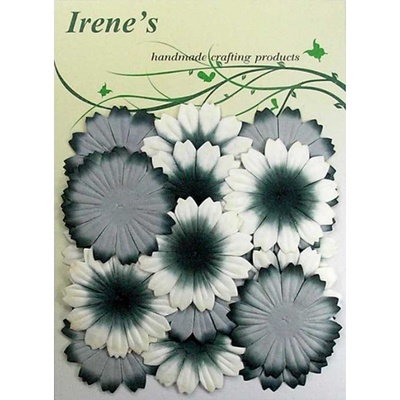 Декоративні квіти різних кольорів, розмір упаковки: 12x16,5см, 20 шт.