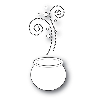 Ніж для вирубки від Poppystamps - Magical Cauldron