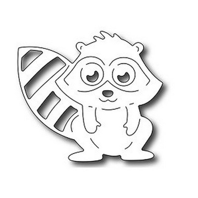 Ніж для вирубки Frantic Stamper - Precision Die - Adorable Raccoon
